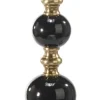 ABBEY Lampfot 60cm Svart/Antikmässing