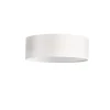 ABBIE Plafond Rund 26cm Vit/Linne