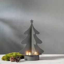 AFTON Ljusstake Gran 31cm Grön