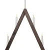 ALBO Ljusstake 5L 66cm Brun