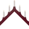 ALMA Ljusstake 40CM Röd