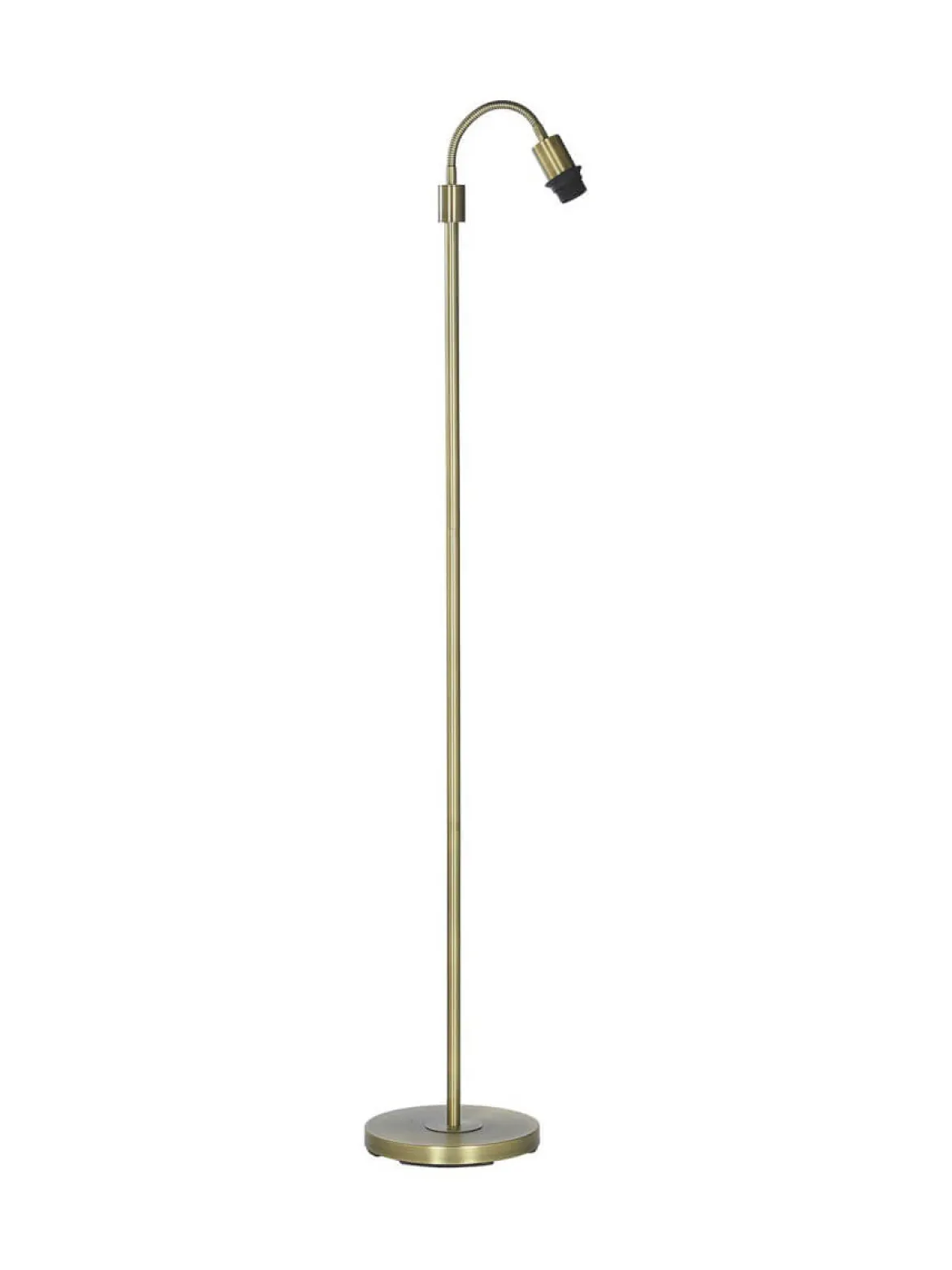 AMY Golvfot Flex 1-Arm 150cm Antikmässing