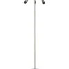 AMY Golvlampa Flex 2-Arm 150cm Krom