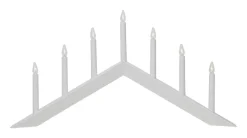 ARROW Ljusstake 36cm Vit