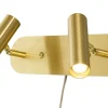 ARTIC Vägglampa LED Dubbel 30cm Matt Mässing