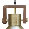 ASHBY SINGLE Tak/Fönsterlampa 19cm Pale Gold