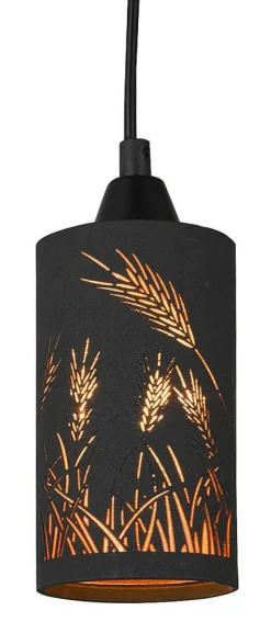 AX Fönsterlampa 8cm Svart/Guld