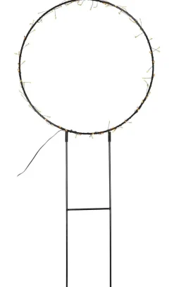 BARLUMI Utomhusdekoration 80L 84cm Svart