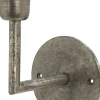 BASE Vägglampa 13cm Beaten Silver