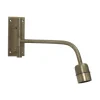 BASE Vägglampa 34cm Rustik Guld