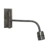 BASE Vägglampa 34cm Rustik Silver