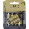 BATTERI 6-Pack AA 1,5V Power Alkaline