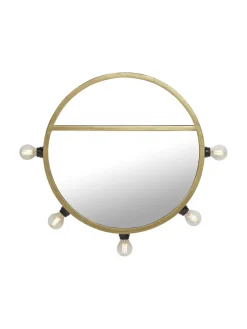 BEA Spegellampa 5L 45cm Guld/Svart