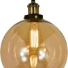 BEATRICE Takpendel 25cm Antik/Amber