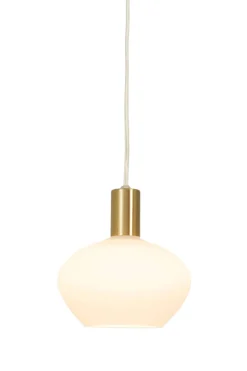 BELL Fönsterlampa 16cm Matt Mässing/Vit