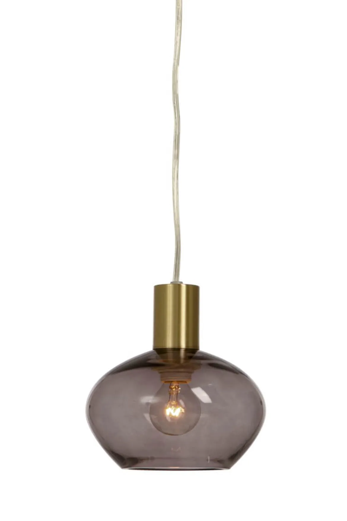 BELL Fönsterlampa 16cm Matt Mässing/Rök