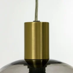 BELL Fönsterlampa 16cm Matt Mässing/Rök