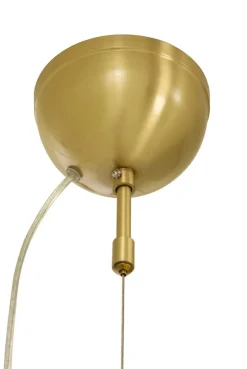 BELL Taklampa 4:a 47cm Matt Mässing/Rök