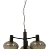 BELL Taklampa 4:a 47cm Svart/Rökgrå