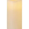 BIG LED-Blockljus 20cm Elfenben