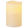 BIG LED-Blockljus 15cm Elfenben
