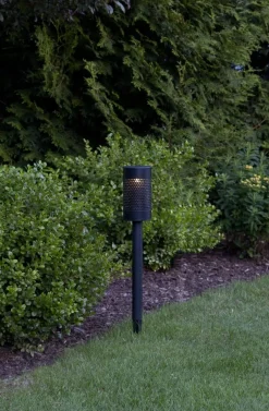 BLACE Solcells-pollare 46cm Svart IP44