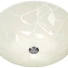 BLADVERK Plafond 50cm Vit/Stål