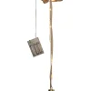 BLISS Glaskula Batteri 11cm 16LED Röd