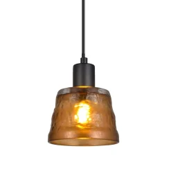 BONNIE Fönsterlampa 13cm Svart/Amber