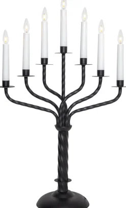 BORE Ljusstake 7L 56cm Svart