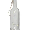 BOTTLE Solcellsdekoration 31cm Transparent IP44