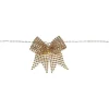 BOWIE Ljusslinga Batteri 2,25m 10LED Varmvit/Guld