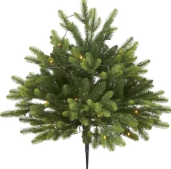 BUSK Dekorationsgran Batteri 40LED 75cm Grön IP44