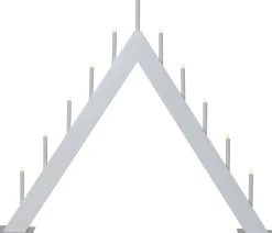 BUZZ Ljusstake 11L 50cm Vit