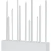 BUZZ Ljusstake 11L 43cm Vit