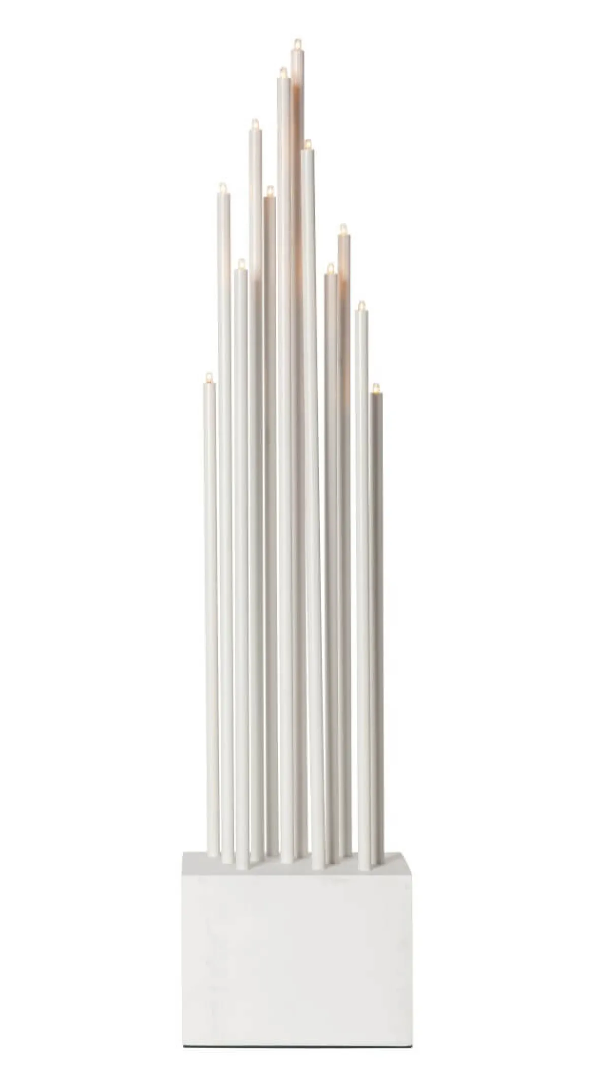 BUZZ Ljusstake 12L 65,5cm Vit