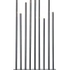 BUZZ Träljusstake 9L 60cm Grå