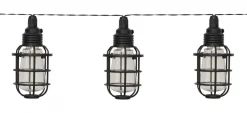 CAGE Solcells-ljusslinga 8L 2,1m Svart