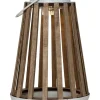CATANIA Solcellslykta 28cm Beige