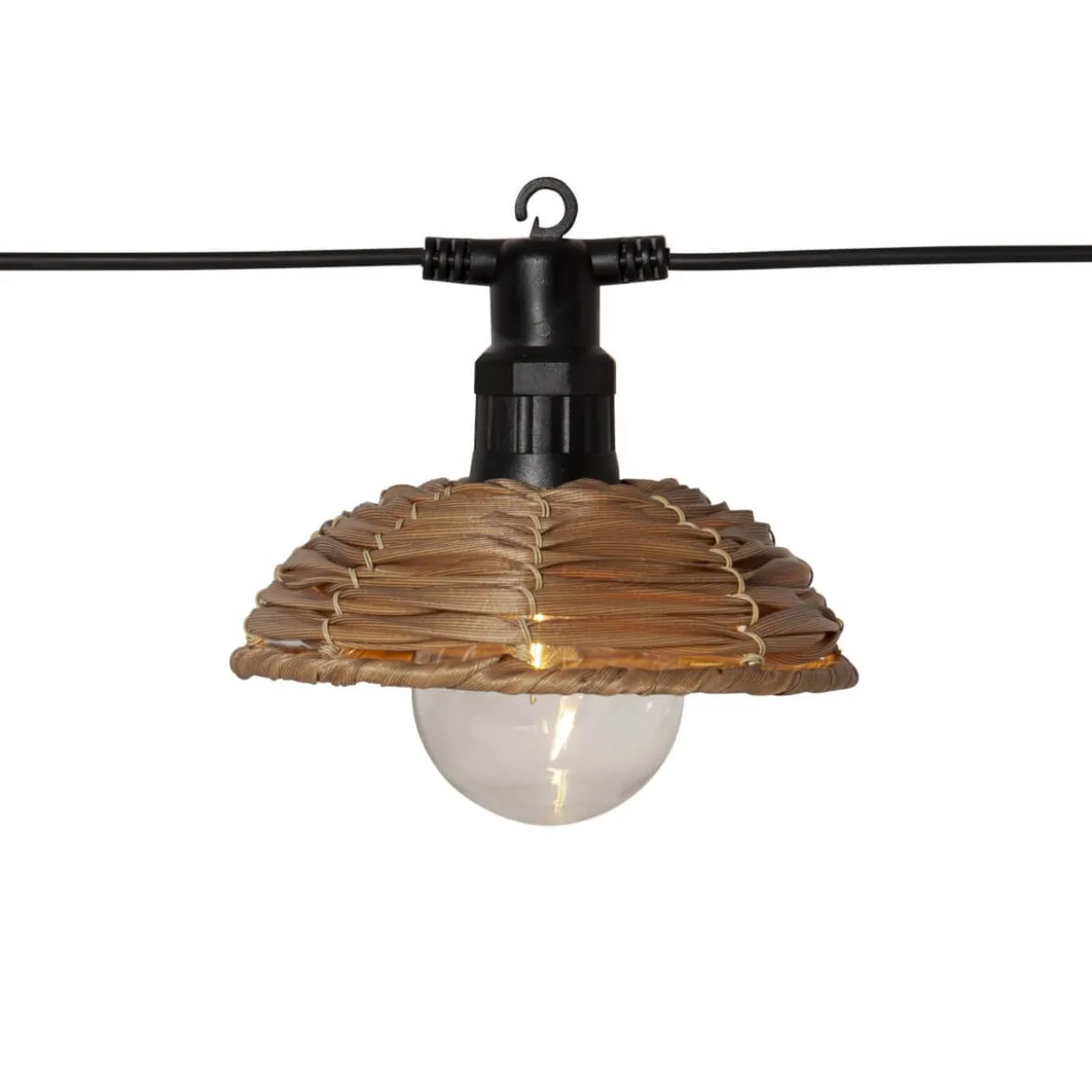 CESTA LIGHT Ljusslinga 350cm 6LED Varmvit/Svart