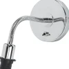 CIA Vägglampa 27cm Krom