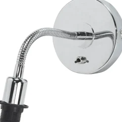 CIA Vägglampa 27cm Krom