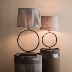 CIRCLE Lampfot 54cm Råsilver