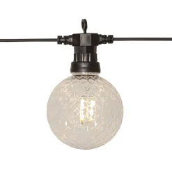 CIRCUS COMB Ljusslinga 450cm 10LED Varmvit/Svart