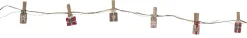 CLIPPY ADVENT Klämmor Batterislinga 24LED 2,4m