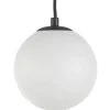COMO Fönsterlampa 12cm Svart/Opal