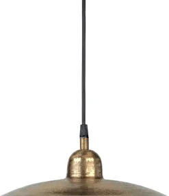 COMO Taklampa 28cm Beaten Guld
