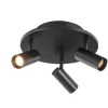 CONCORD Takspot Rund 3L Dimbar 34cm Svart
