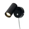 CONCORD Vägglampa 14cm Svart