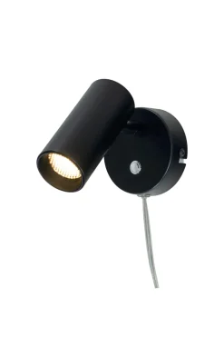CONCORD Vägglampa 14cm Svart